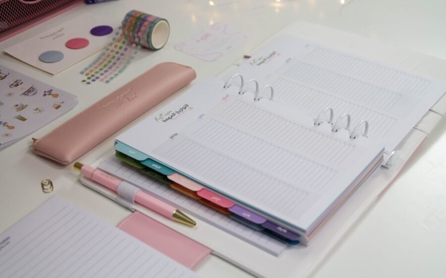 ⁦منظم كعاكيش 2026 زهري⁩ - الصورة ⁦8⁩