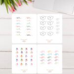 ملصقات { مجموعة 7 }