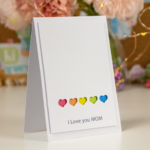 بطاقة I love you mom