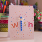 بطاقتة للتهنئة بيوم الميلاد Wish